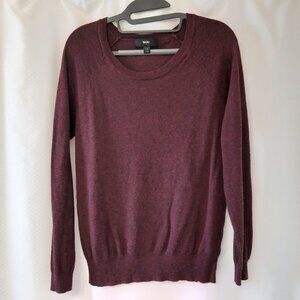 Mossimo Sweater in Burgundy Sz L